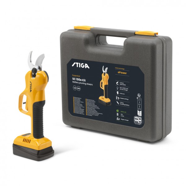 TIJERA PODA SC 100e KIT BATERIA STIGA